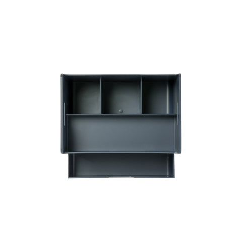 Organizador de Secretária Combo Desk Azul Litem