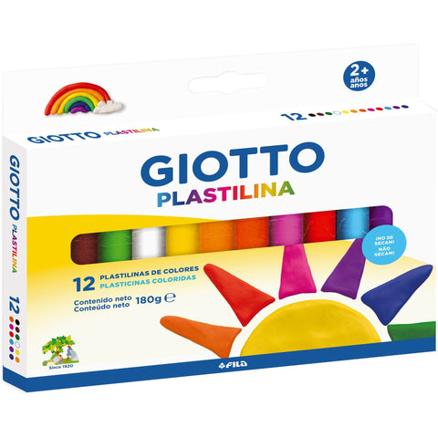 Plasticina com 12x15g Unidades Giotto