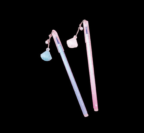 Caneta com Pendente Concha Sortido