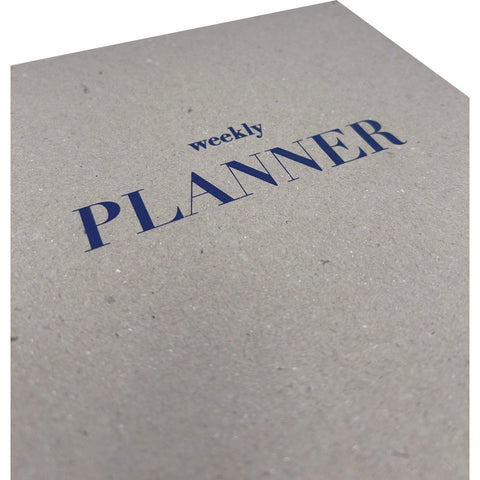 Weekly Planner Capa Dura Azul Note!