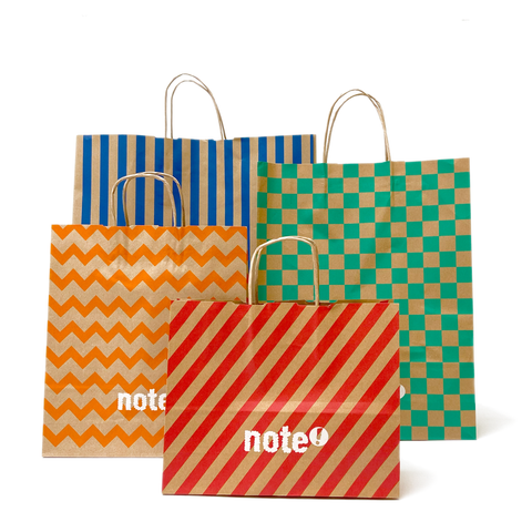 Saco de Papel S 27x9x31cm Note!
