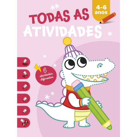 Todas As Atividades 4-6 Anos Rosa de Yoyo Books