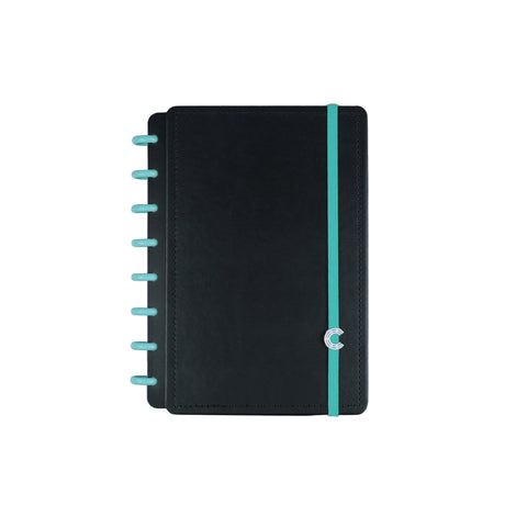 Discos e Elástico Caderno Inteligentes 3.1cm (G) Aquamarine