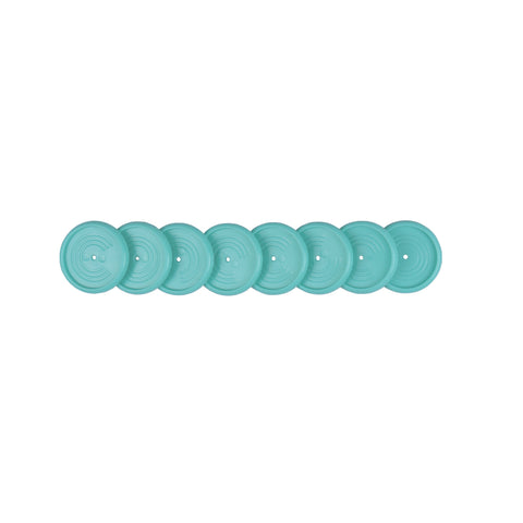 Discos e Elástico Caderno Inteligentes 3.1cm (G) Aquamarine