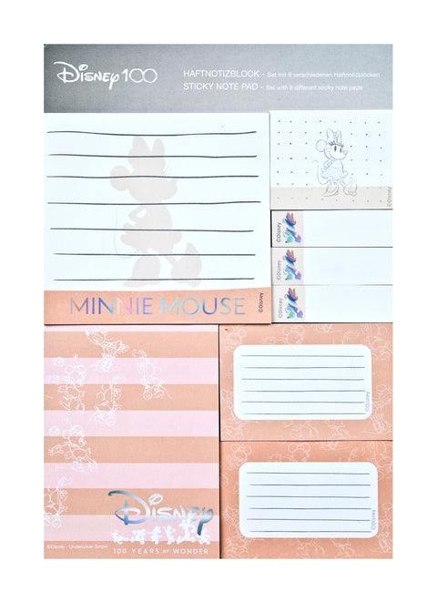 Bloco Notas Aderentes - Minnie 100 Anos