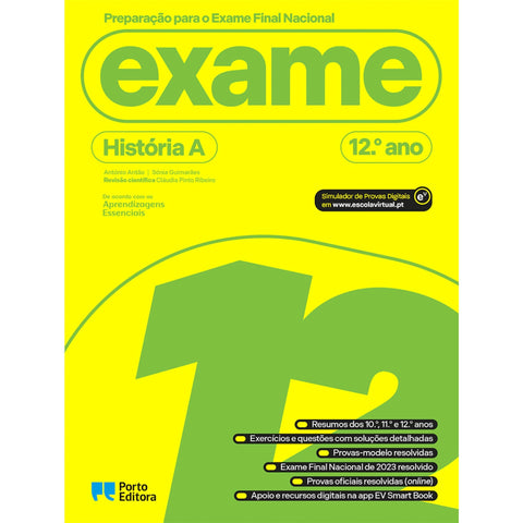Preparação para o Exame Final Nacional - História A - 12.º Ano