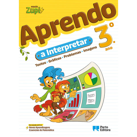 Missão Zupi - Aprendo A Interpretar - 3.º Ano