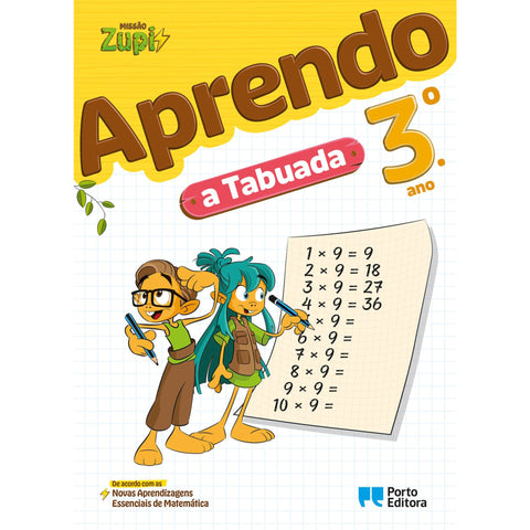 Missão Zupi - Aprendo A Tabuada - 3.º Ano