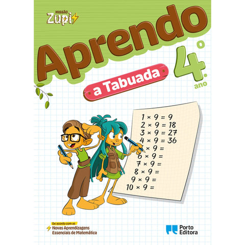Missão Zupi - Aprendo A Tabuada - 4.º Ano