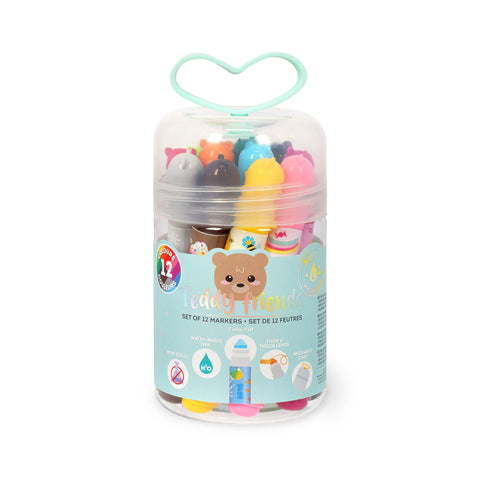 Conjunto 12 Marcadores - Teddy's Friends