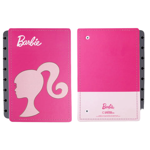 Capa e Contracapa Caderno Inteligente Barbie A5