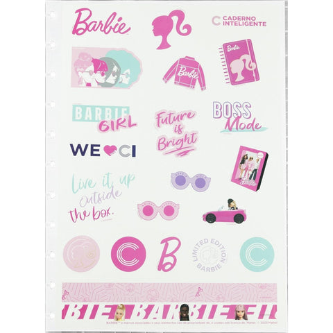 Autocolantes Barbie Caderno Inteligente Grande (A4)