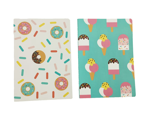 Conj 2 Cadernos - Donuts Sortido