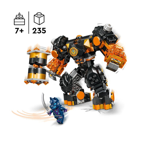 LEGO Ninjago - Robô da Terra Elemental do Cole - 71806