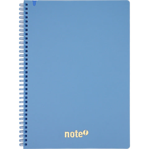 Caderno Soft Espiral A4 Quadriculado (várias cores) Note!