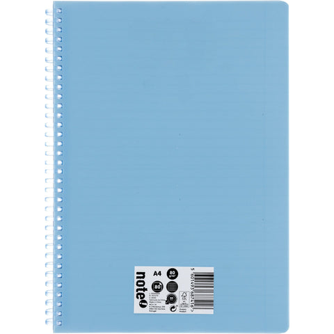 Caderno Espiral A4 Capa Soft Pautado (várias opções) Note!