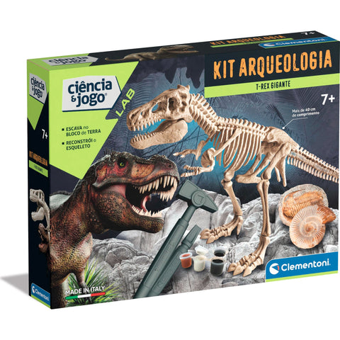 Kit Arqueologia - T-Rex Gigante