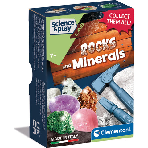 Mini Kit Minerais E Pedras Preciosas