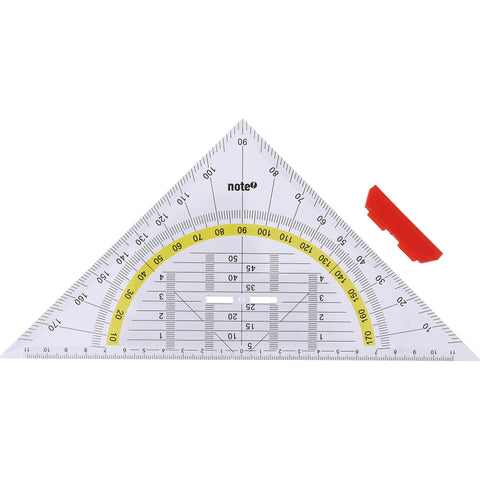 Esquadro Geométrico 22cm com Pega