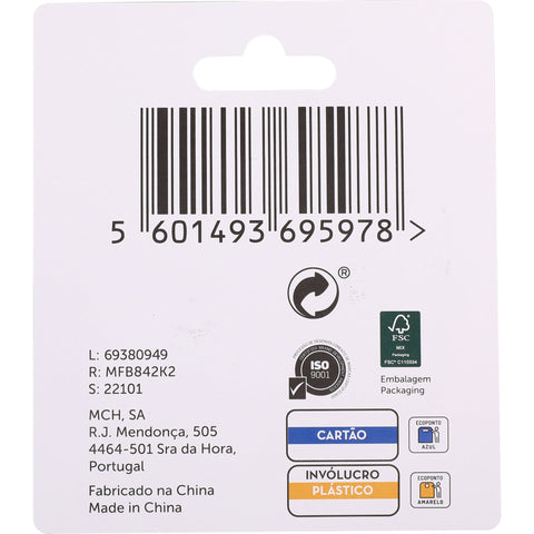 Conjunto 2 Fitas Corretoras Retrátil 5mm x 6m