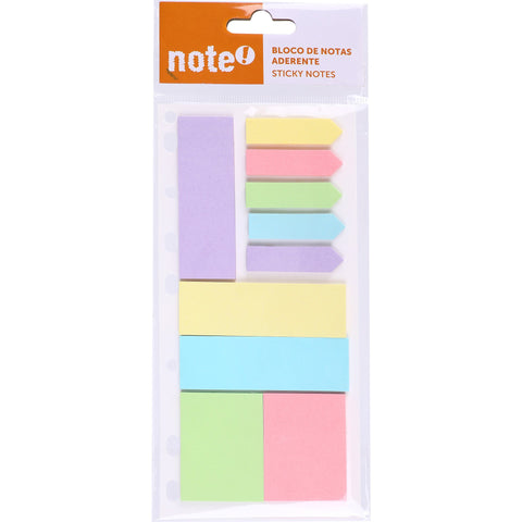Bloco Notas Aderente 25 Folhas Sortido Note!