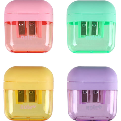 Apara lápis Duplo com Depósito Pastel