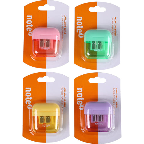 Apara lápis Duplo com Depósito Pastel