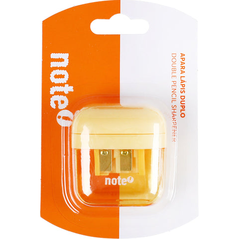 Apara lápis Duplo com Depósito Pastel