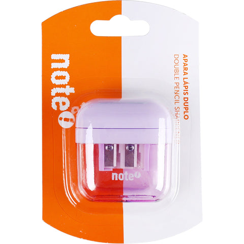 Apara lápis Duplo com Depósito Pastel