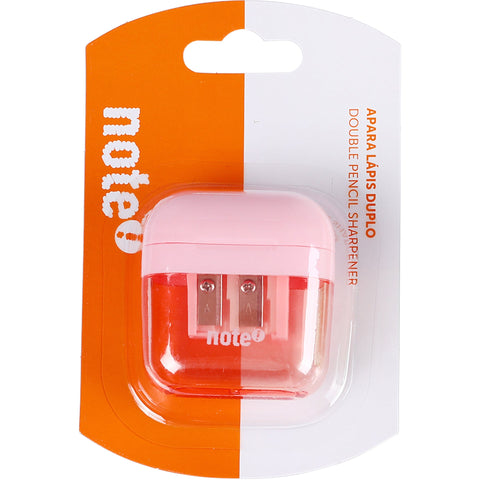 Apara lápis Duplo com Depósito Pastel