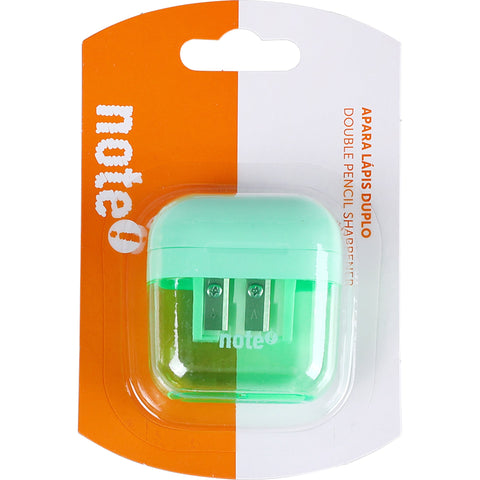 Apara lápis Duplo com Depósito Pastel