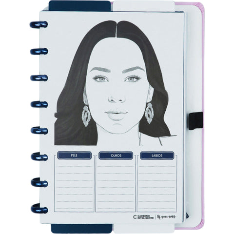 Caderno Inteligente Formato A5 Dream By Bruna Tavares Caderno Inteligente
