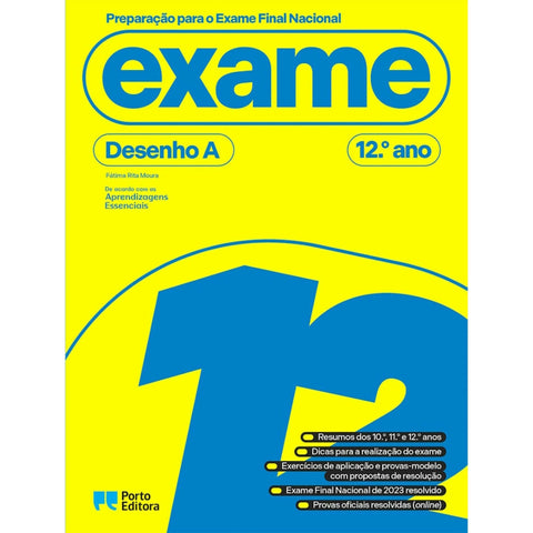 Preparação para o Exame Final Nacional - Desenho A - 12.º Ano de N/D