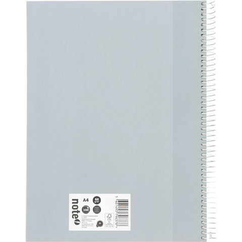 Caderno Espiral A4 Capa Dura Pautado 150 Folhas 60G Note!