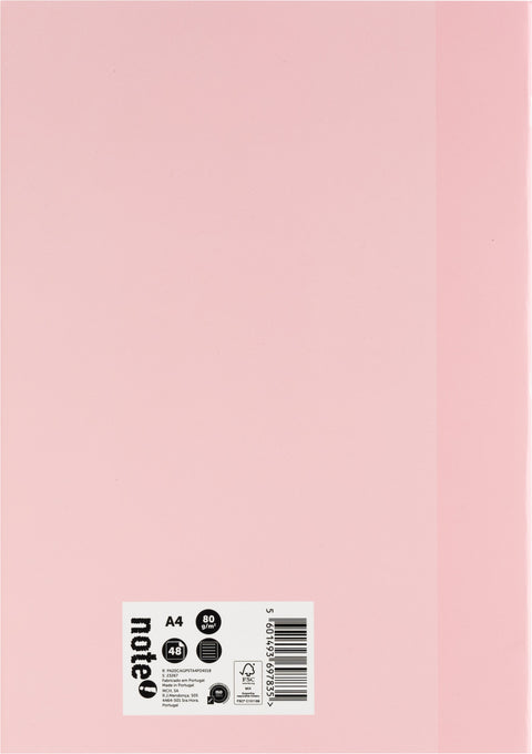 Caderno Agrafado A4 Pautado 48 Folhas 80g Pastel Note!