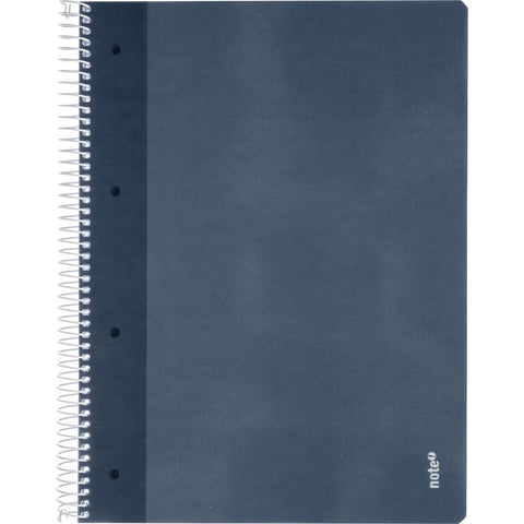 Caderno Espiral A4 Pautado Azul Escuro Note!