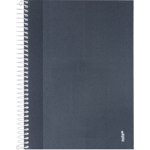 Caderno Espiral A5 Capa Dura Pautado 100 Folhas Azul Escuro Colours Note!