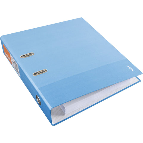 Pasta Arquivo A4 Lombada Larga Azul Claro Colours Note!