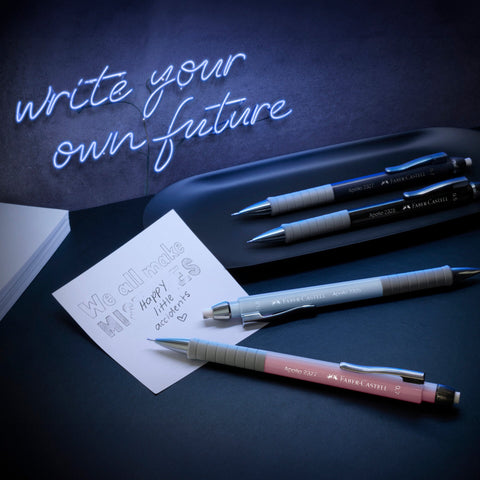 Lapiseira Apollo 0,7mm e minas B (várias opções) Faber-Castell