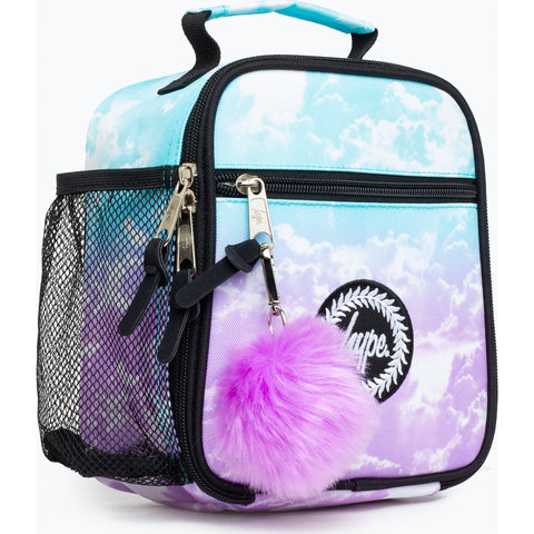 Saco Lanche Cloud Lilás Azul Hype