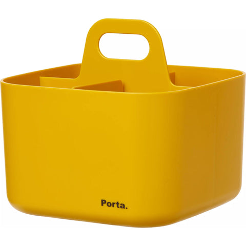 Organizador Cesto com Pega Amarelo Porta Vita Litem