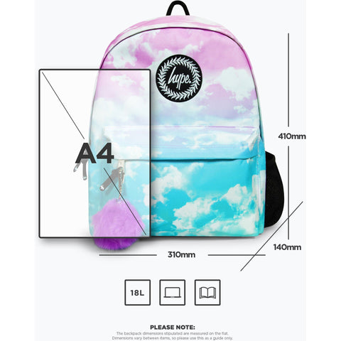 Mochila Clouds Pastel Hype