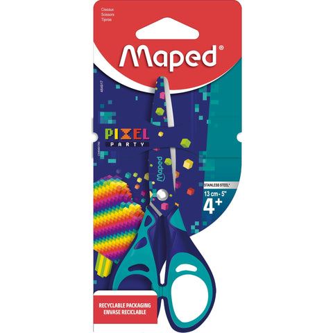 Tesoura 13cm Pixels Party Maped