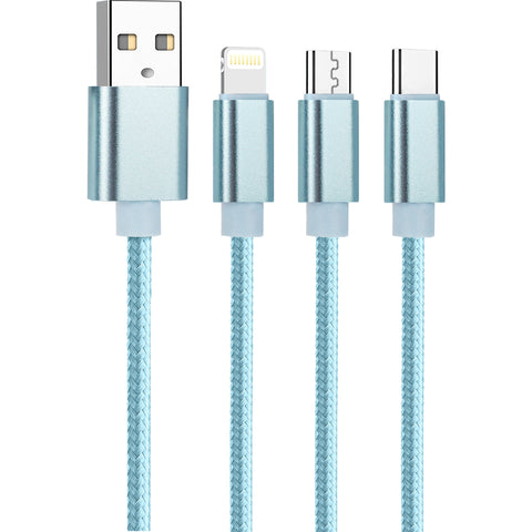 Cabos de Carregamento 3 em 1 Re-Connect