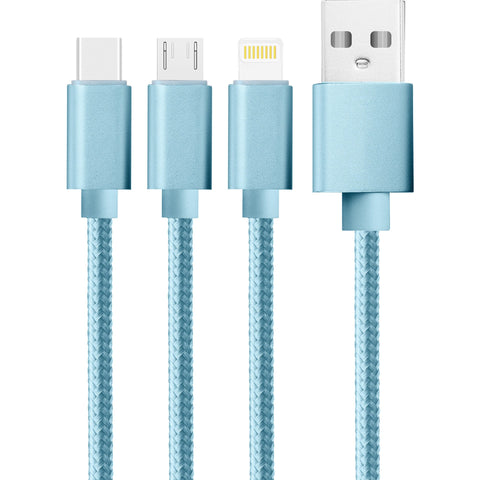 Cabos de Carregamento 3 em 1 Re-Connect