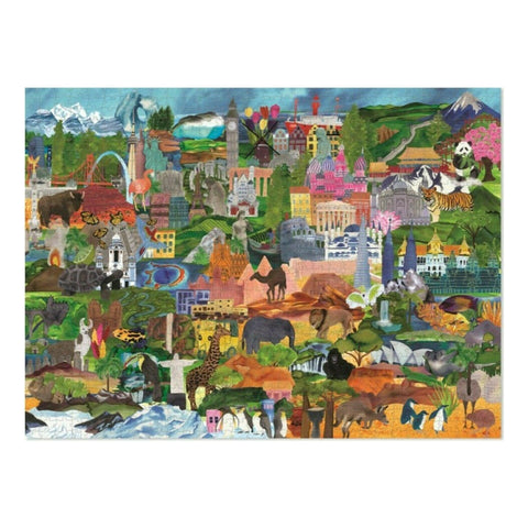 Crocodile Creek - Puzzle 1000 Pcs - World