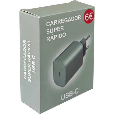 Tomada USB-C Verde Fusion