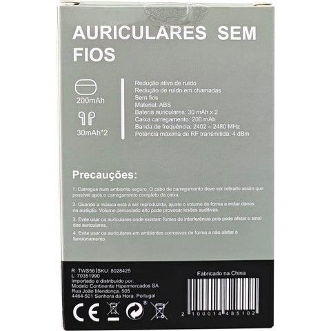 Auriculares sem Fios Verde Fusion