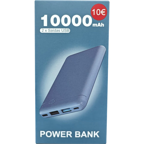 Power Bank 10.000Mah Azul Fusion