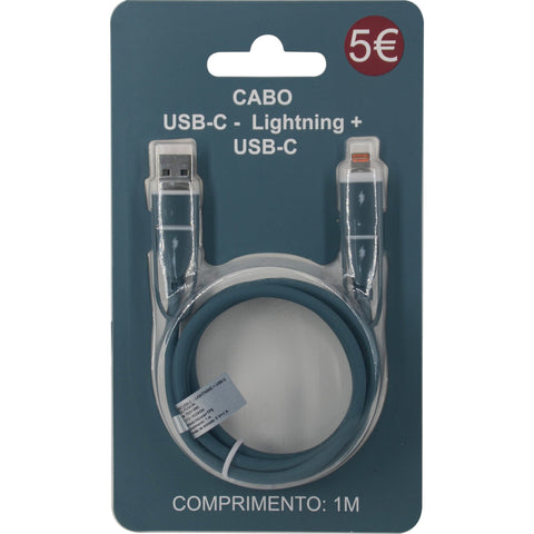 Cabo De Telémovel Multi Azul Fusion